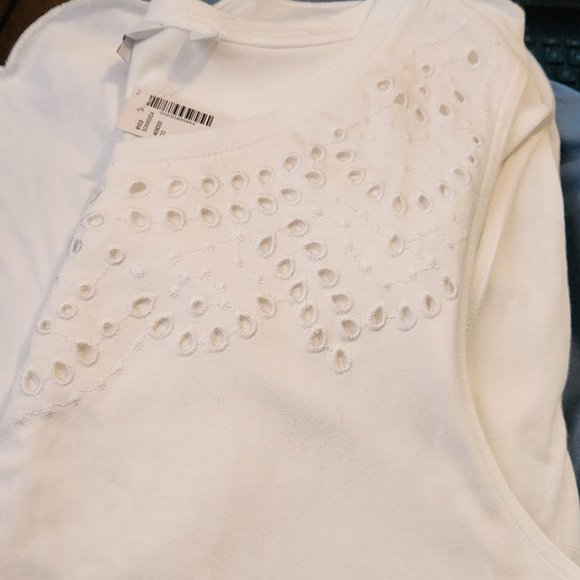 Reitmans White Sleeveless Top, Size XXL, NWT - Picture 3 of 6